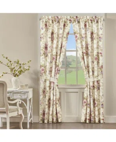 Royal Court Chambord Window Panel Pair, 50" X 84" In Lavender
