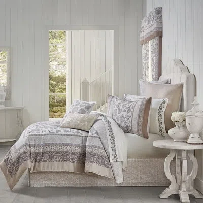 Royal Court Chelsea Comforter Set In Gray