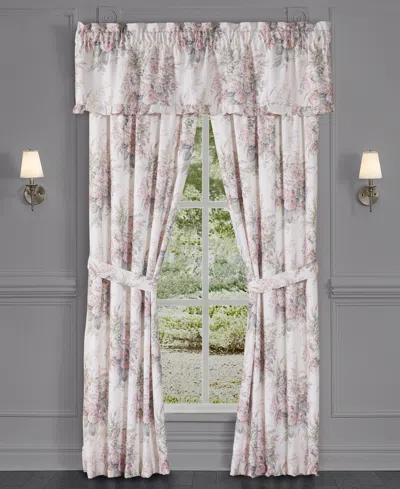 Royal Court Estelle Window Panel Pair, 50" X 84" In Blush