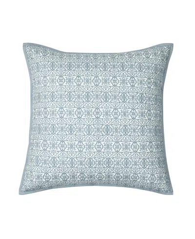 Royal Court Evergreen Sham, European In Blue