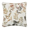 Royal Court Evergreen Square Throw Pillow In Green