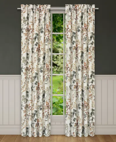 Royal Court Evergreen Window Panel Pair In Sage