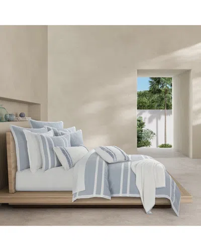 Royal Court J. Queen Naturals Beachwood Duvet Cover In Blue