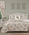 Royal Court Janessa Jacobean 3-pc. Quilt Set, Twin/twin Xl