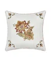 Royal Court Janessa Square Decorative Pillow, 16" X 16"
