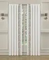 Royal Court Laurel Window Panel Pair, 84" X 41" In White