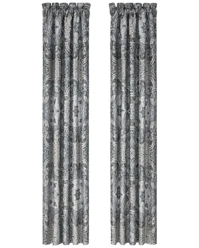 Royal Court Lisbon 84in Window Panel Pair In Blue