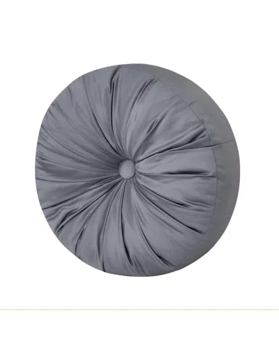 ROYAL COURT LISBON TUFTED DECORATIVE PILLOW, 15" ROUND