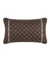 Royal Court Maren Boudoir Decorative Pillow, 12" X 20"