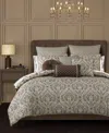 Royal Court Maren Damask 3-pc. Comforter Set, King/california King