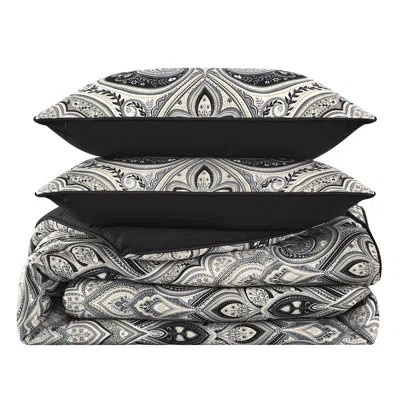 Royal Court Messina Comforter Set In Black