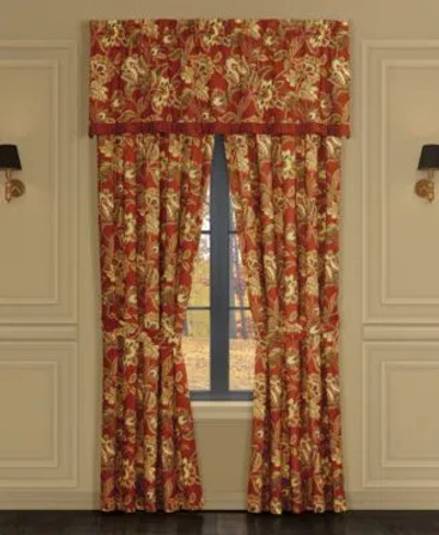 Royal Court Montecito Window Panels In Red