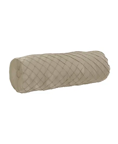 Royal Court Potenza Bolster Decorative Pillow, 7" X 20" In Sand