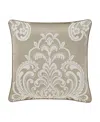 Royal Court Potenza Square Decorative Pillow, 20" X 20" In Neutral
