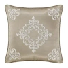 Royal Court Potenza Square Throw Pillow In Sand