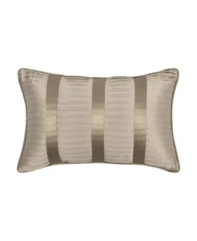 Royal Court Spectra Boudoir Decorative Pillow, 14" X 20" In Brown