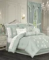 Royal Court Spring Garden 4-pc. Comforter Set, Queen In Spa
