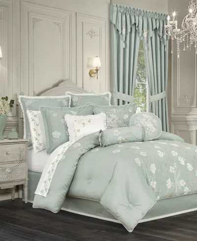 Royal Court Spring Garden 4-pc. Comforter Set, Queen In Spa