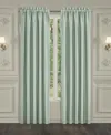 Royal Court Spring Garden Window Panel Pair, 84" X 41" In Spa