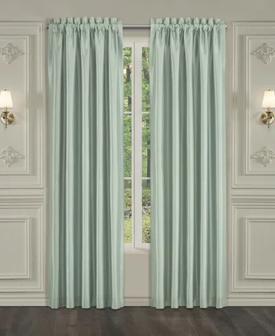 Royal Court Spring Garden Window Panel Pair, 84" X 41" In Spa