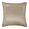 Royal Court Square Throw Pillow In Sand