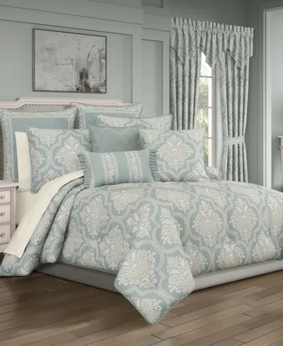 Royal Court Tranquility 3-pc. Comforter Set, Full/queen In Blue