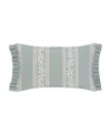 Royal Court Tranquility Boudoir Decorative Pillow, 12" X 20"