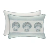 Royal Court Water's Edge Rectangular Throw Pillow In Blue