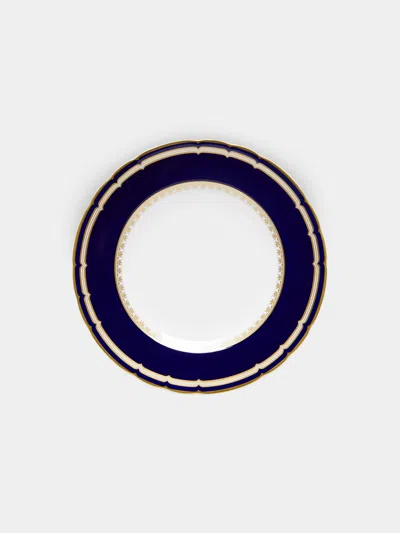 Royal Crown Derby Ashbourne Bone China Bread Plate (8in/21cm) In Multi