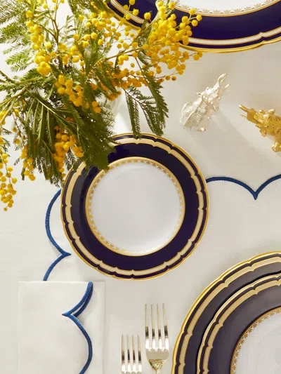 Royal Crown Derby Ashbourne Bone China Salad / Dessert Plate (6in/16cm) In Multi