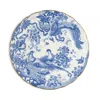 Royal Crown Derby Aves Blue Dinner Plate In Multi