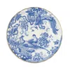 Royal Crown Derby Aves Blue Salad Plate In Multi