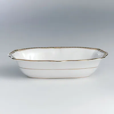 Royal Crown Derby Carlton Gold Open Vegetable Dish