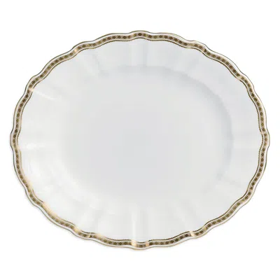 Royal Crown Derby Carlton Gold Oval Platter, 15