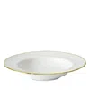 Royal Crown Derby Chelsea Duet Rimmed Soup Bowl In White