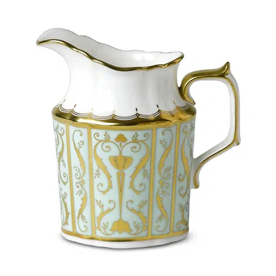 Royal Crown Derby Darley Abbey Creamer In Green