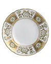 Royal Crown Derby Derby Panel Green Bread & Butter Plate