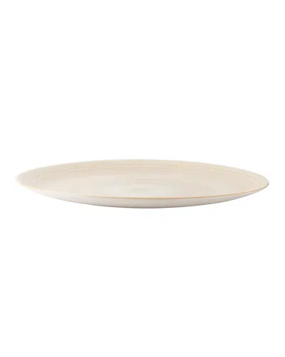 Royal Crown Derby Eco Round Platter In Stone