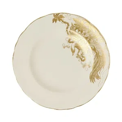 ROYAL CROWN DERBY GOLD AVES MOTIF BREAD AND BUTTER PLATE