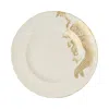 Royal Crown Derby Gold Aves Motif Dinner Plate In Neutral