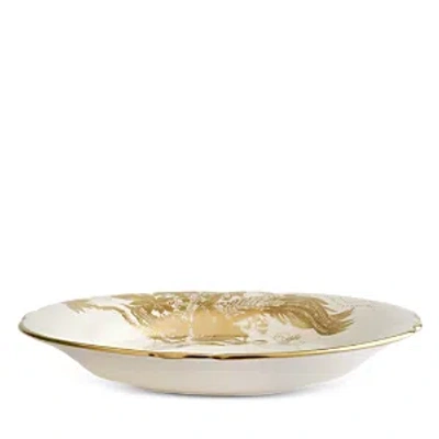 Royal Crown Derby Gold Aves Motif Tea Saucer In Clear
