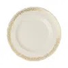 Royal Crown Derby Gold Aves Narrow Band Salad Plate In Neutral