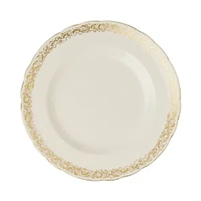 Royal Crown Derby Gold Aves Narrow Band Salad Plate In Clear