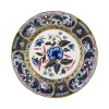 Royal Crown Derby Imari Accent Plate - Blue Camellias In Multi