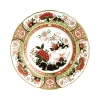 ROYAL CROWN DERBY IMARI ACCENT PLATE GOLDEN PEONY