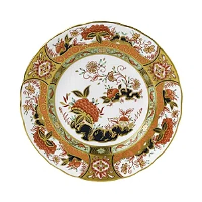 Royal Crown Derby Imari Accent Plate Imperial Garden In Multi