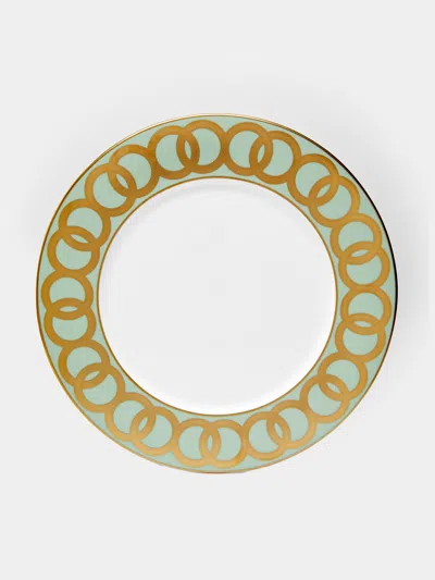 Royal Crown Derby Riviera Dream Hand-painted Bone China Charger Plate  Abask Luxury Gift In Multi