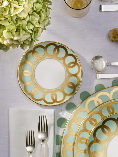 Royal Crown Derby Riviera Dream Hand-painted Bone China Side Plate  Abask Luxury Gift In Multi