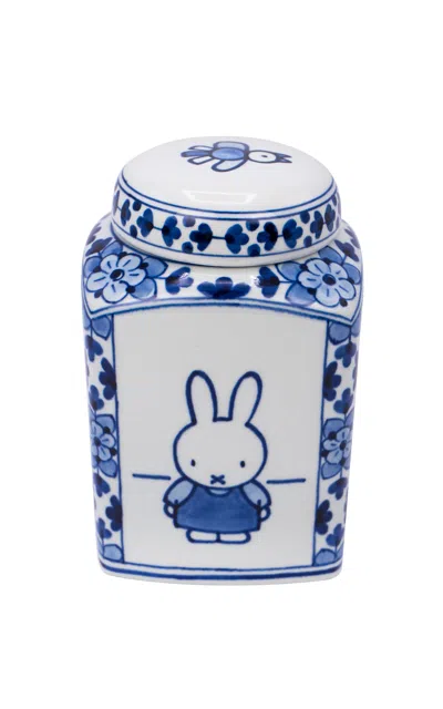 Royal Delft Box Miffy In Blue