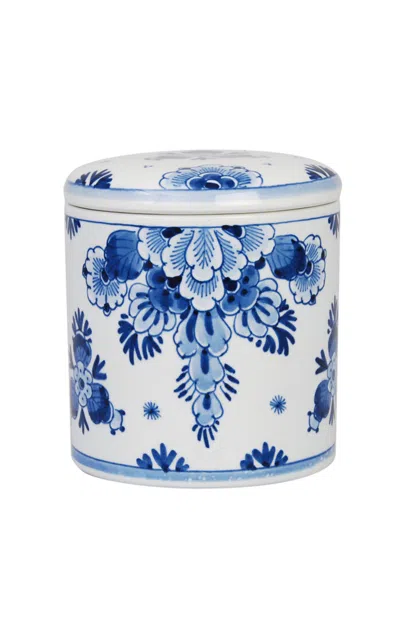 Royal Delft Cookie Jar In Multi